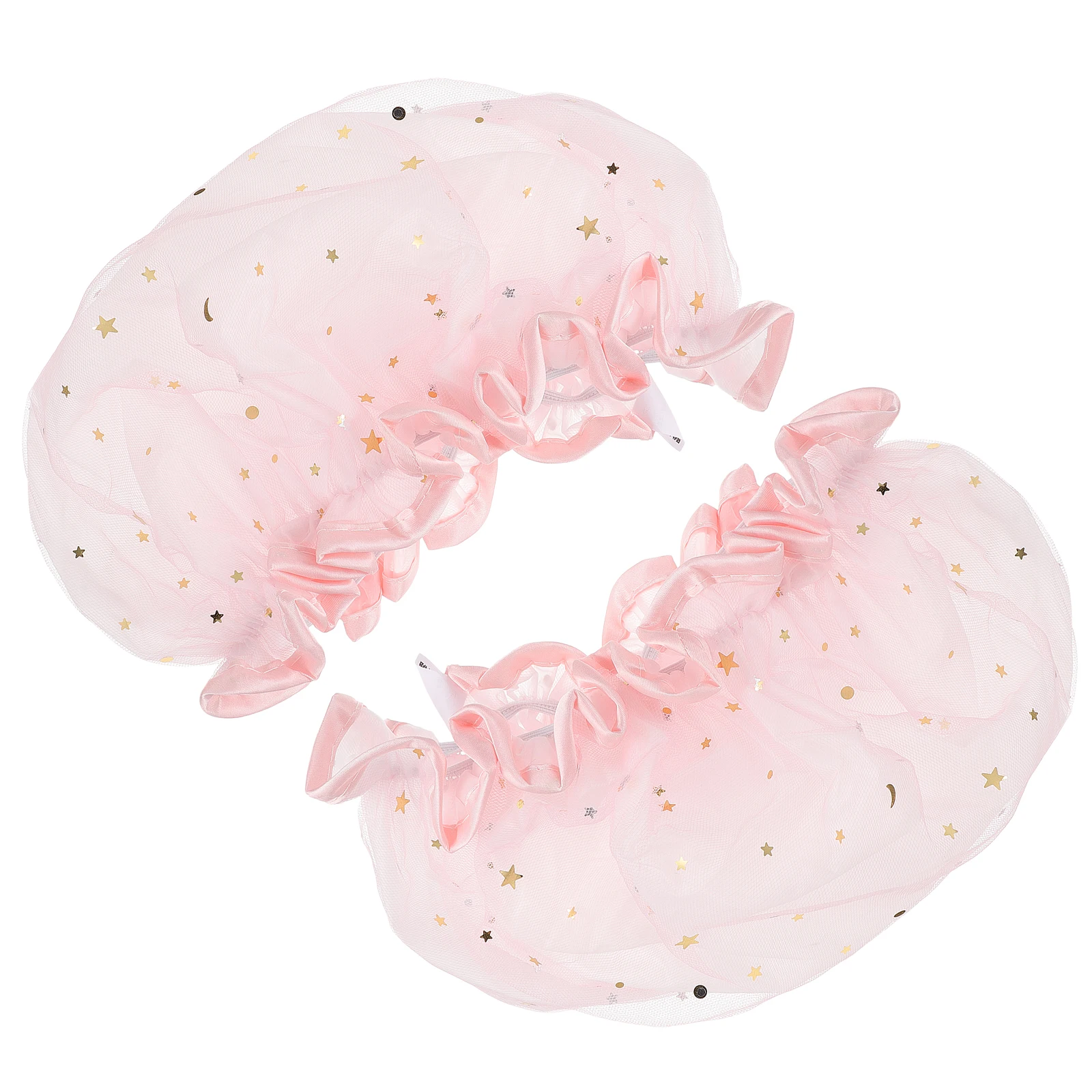 

Waterproof Shower Caps Bath Hats for Women Girls Beauty Hat Hair Protection Bathing Smooth Touch Breathable Home Use