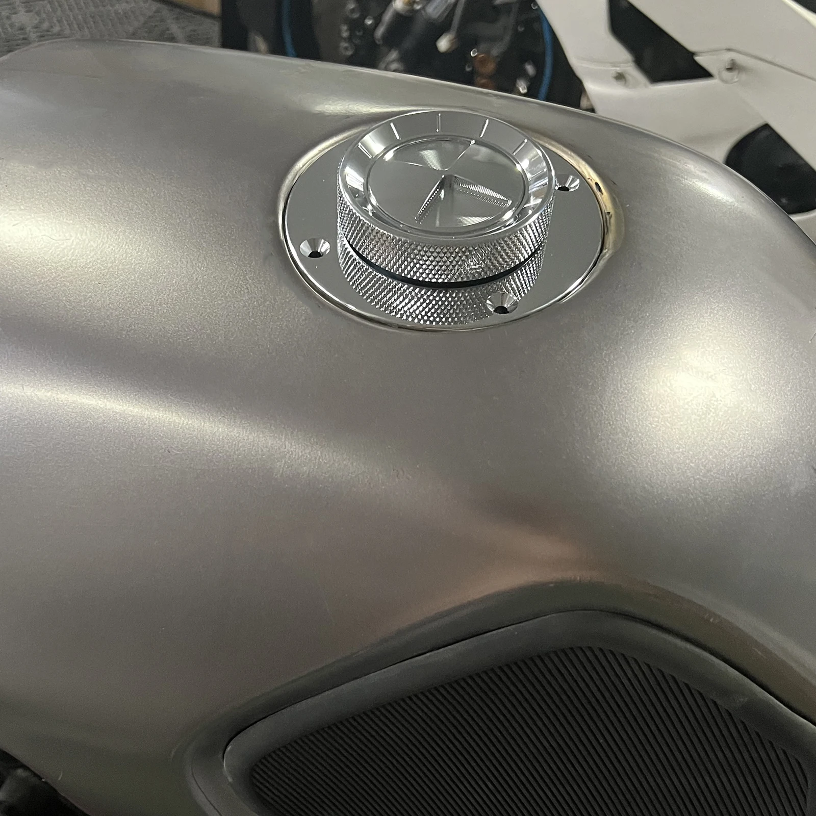 Per BMW K100 K75 K1100 K1 Tappo carburante in alluminio Coperchio serbatoio gas Cafe Racer Accessori moto Coperchio benzina