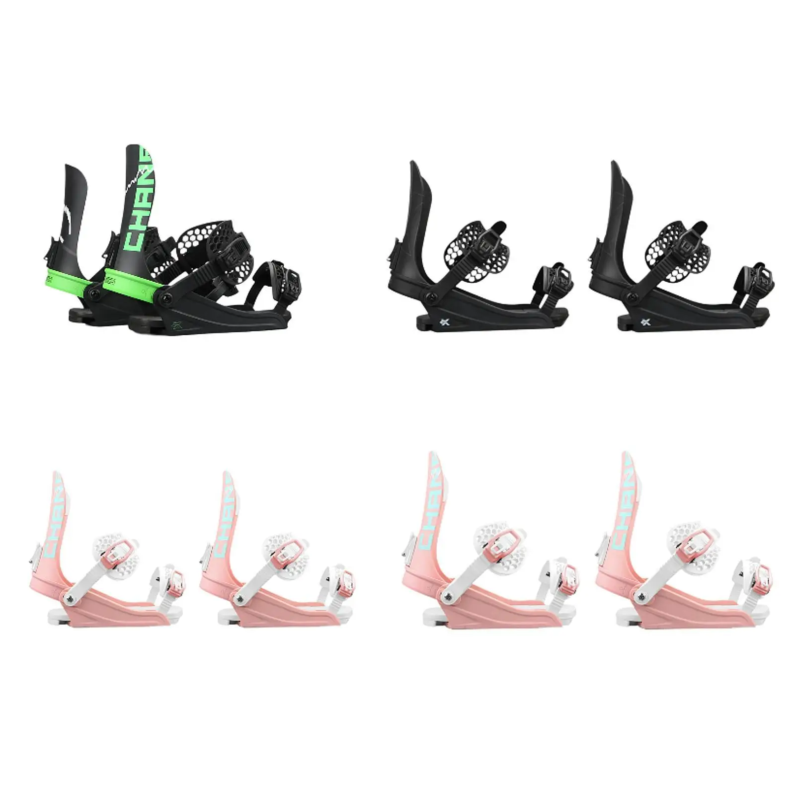 Bindings for Snowboarding Adults, Adjustable Gear for Beginners