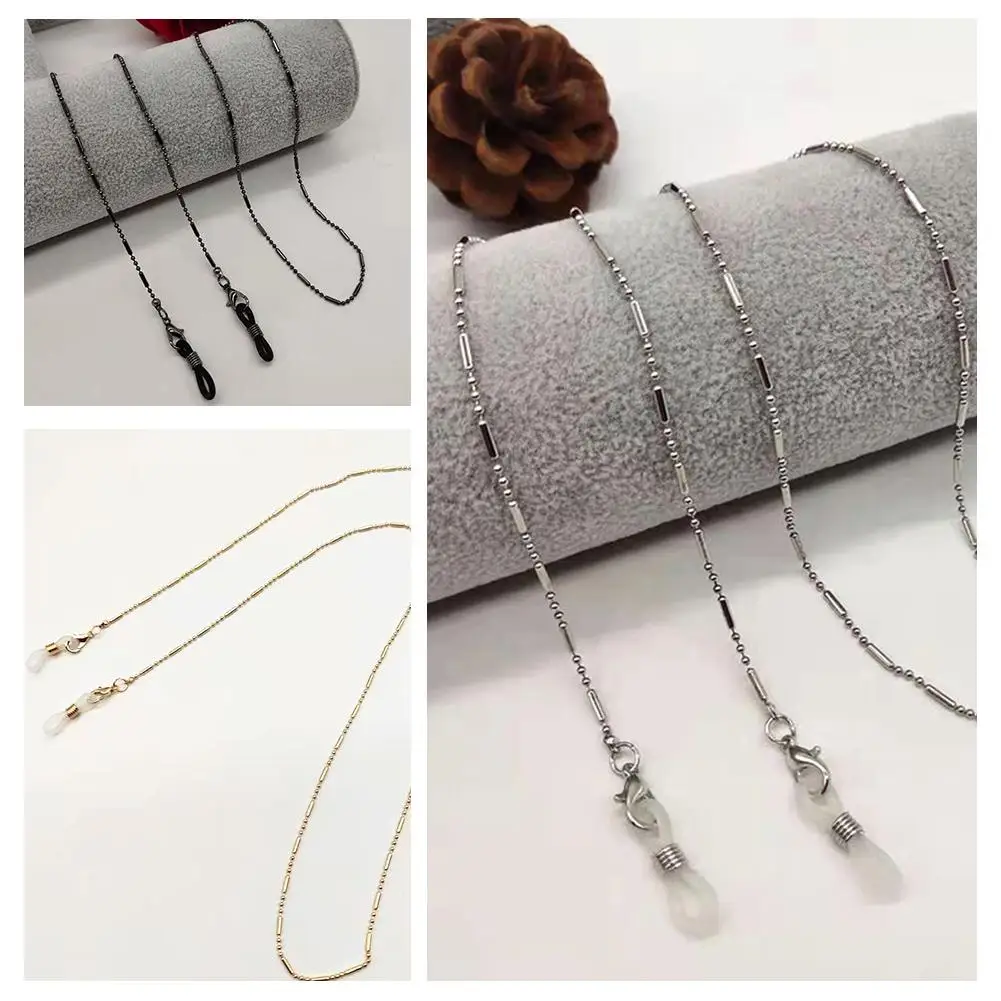 حبل حوامل النظارات المانعة للسقوط للنساء ، قلادة ، حبل ، تصنعه بنفسك ، S0A0 ، نظارات شمسية 75 ، 1 * * إكسسوارات