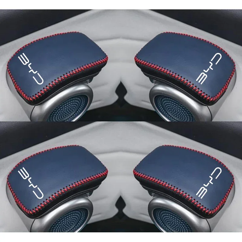 BYD Atto 3 Auto-Innentürgriff-Schutzhülle für BYD Atto 3 YUAN Plus Leder-Schutzhülle, modifiziertes Zubehör