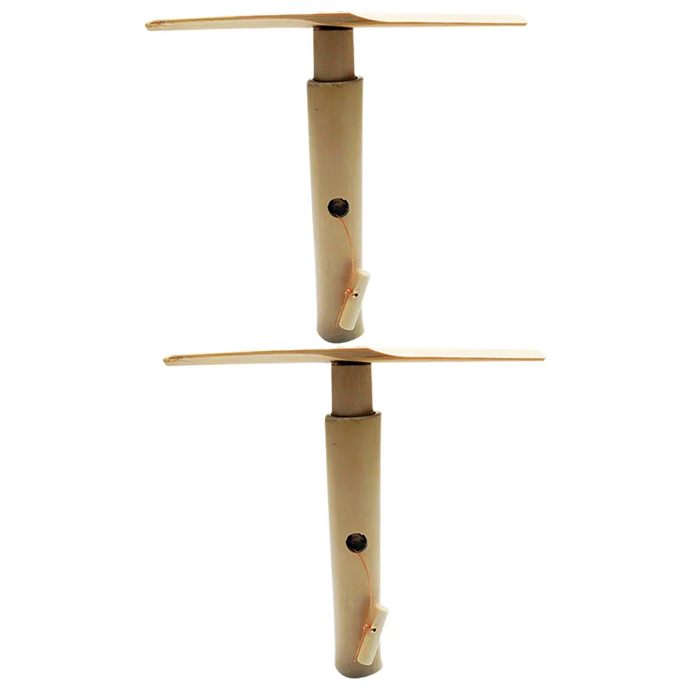 2개입 대나무 잠자리 끈 놀이 창의적인 야외 인터랙티브 어린이 장난감 운동 레크리에이션 정원 파티 선물