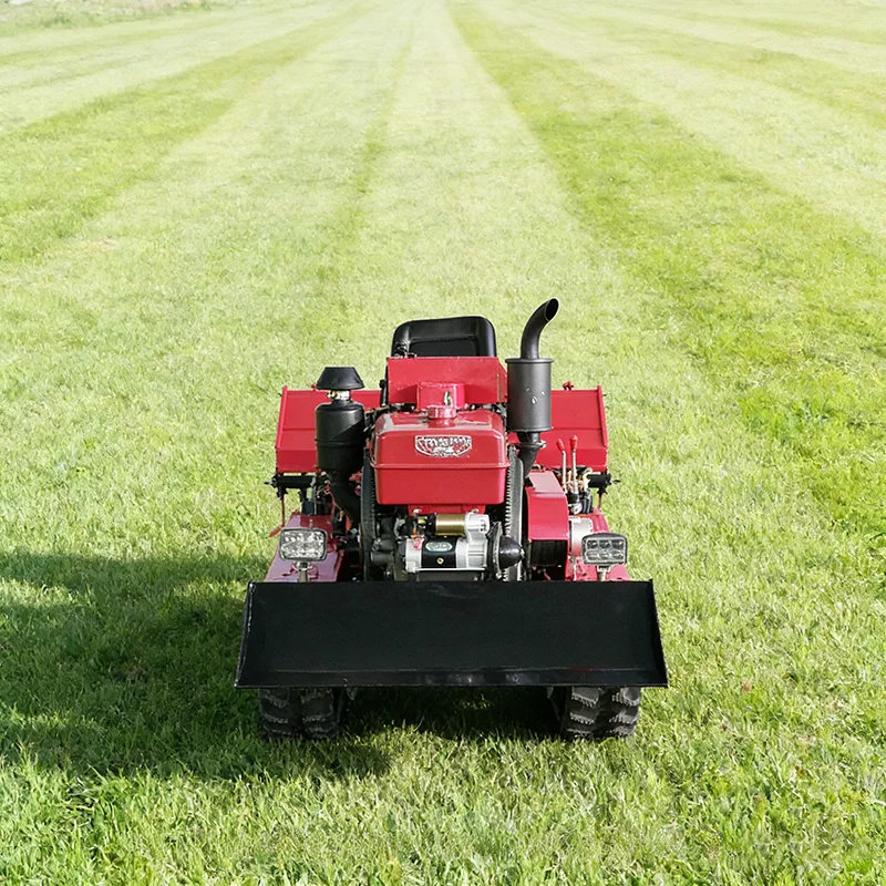 

Customized Multifunctional Small Plowing Machine, Crawler Rotary Tiller & Micro Tiller Agricultural Crawler Tractor