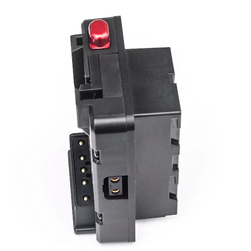 

Батарея V-Lock с V-образным креплением для NP-F F550 F570 F750 F970, пластина-конвертер аккумулятора-пустышки D-Tap для монитора со светодиодной подсветкой V-Mount