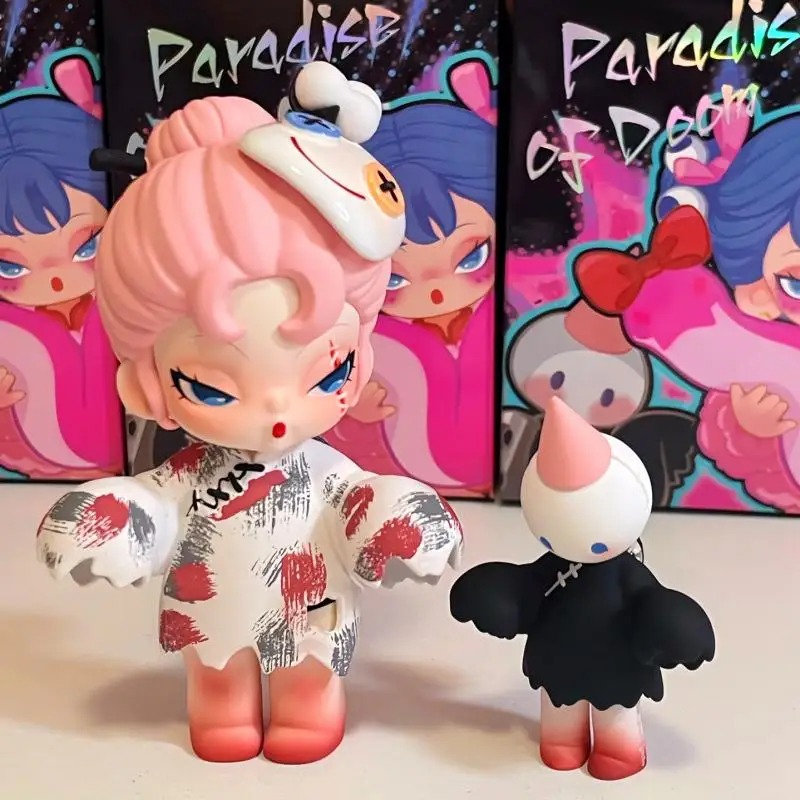 Authentisches neues Produkt DODODONAMI Apocalypse Park Serie Blindbox dunkler Stil Puppe trendiges Spielmädchen Geschenk Ornament Weihnachtsgeschenk