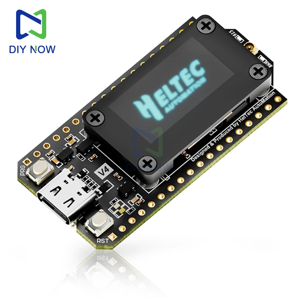 บอร์ดพัฒนา LoRa 32 V4 Meshtastic GPS ESP32 SX1262 หน้าจอ OLED 0.96 นิ้ว ใช้พลังงานแสงอาทิตย์ รองรับเครือข่าย Mesh Network WiFi LoRa BLE ประหยัดพลังงาน