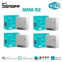 Sonoff Mini R2 Wifi Smart Switch Sonoff Light Switch MiniR2 Sonoff Remote Control 2-Way Timer Wireless DIY Switch Ewelink APP