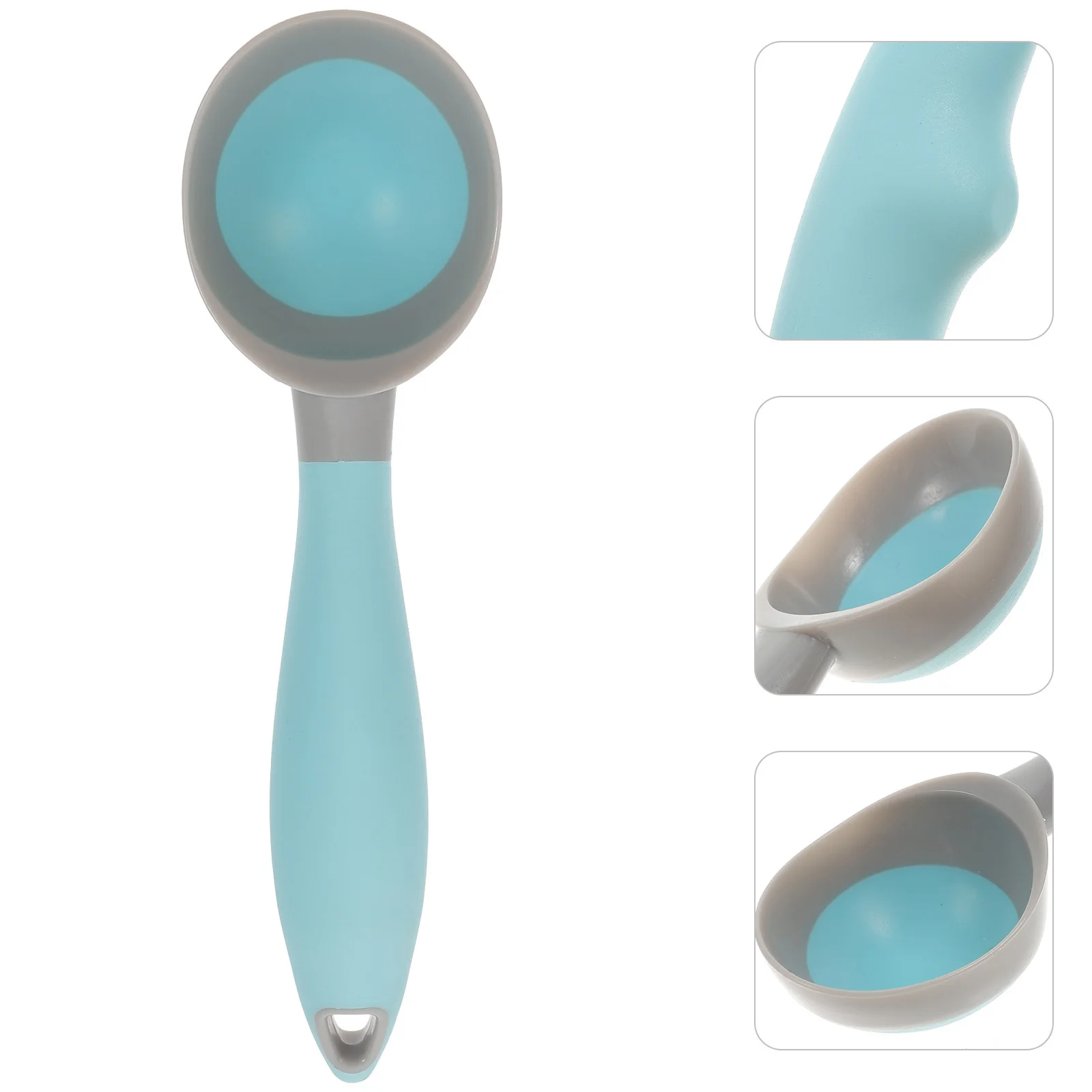 

2Pcs Ice Cream Scoop Rubber Practical Firm Handle for Hard Ice Cream Fruit Salad Dessert Party Supplies Food Scooping Tools