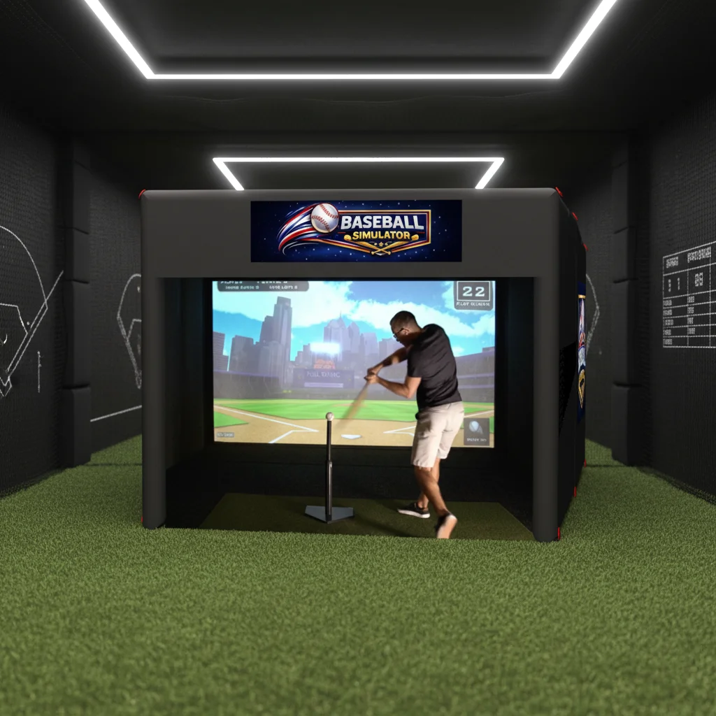 Popular Inflatable Sport Simulators Game Enclosure Tent for Baseball Practice