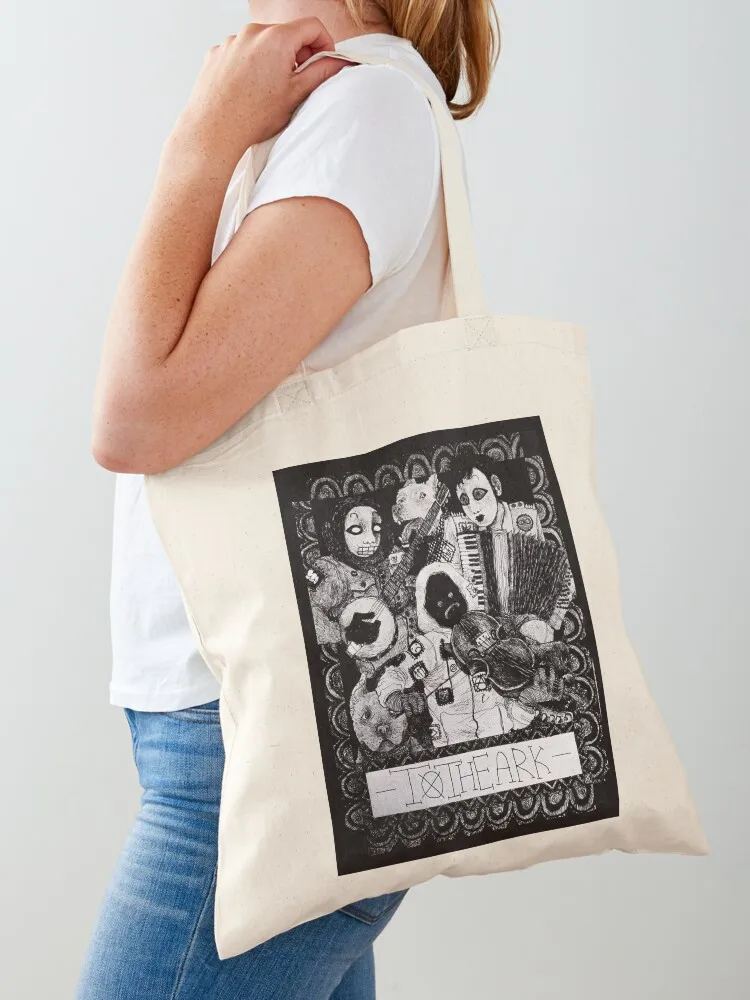 totheark (the folk punk band) Tote Bag the tote bag canvas tote bag Shopper handbag luxury women