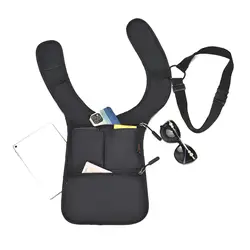 Hidden Underarm Shoulder Bag Chest Bag Wallet Leisure Sports Bag Multipurpose Underarm Backpack Crossbody Bag for Sports Travel