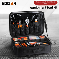 Multifunctional Oxford Canva Thickened Durable Portable Electrician Repair Tool Bag Handheld Tool Case Plastic Material