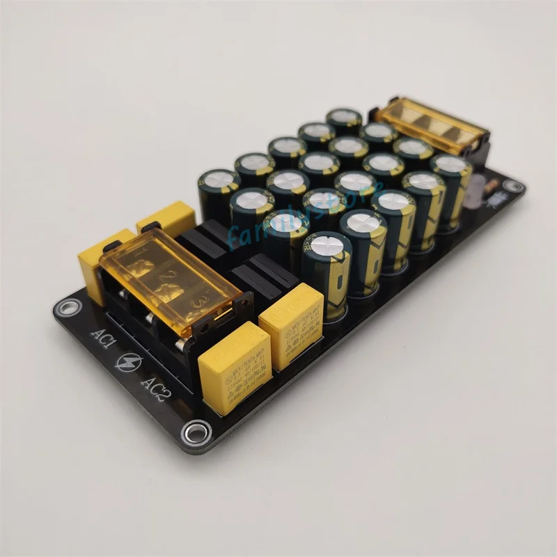 10A Dual power supply rectifier filter module power amplifier rectifier filter board outputs positive and negative DC voltage