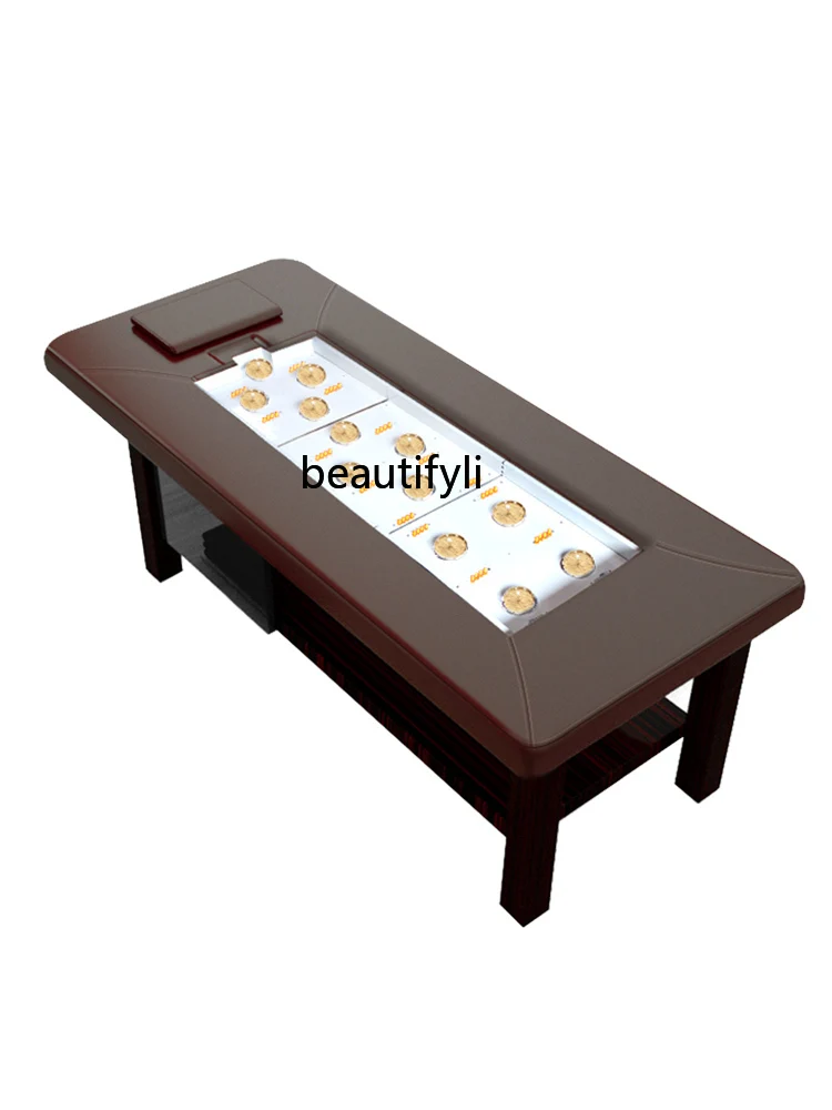 

Smoke-Free Moxibustion Bed Full Body Moxibustion Beauty Salon Special Multi-Functional Beauty Physiotherapy Bed