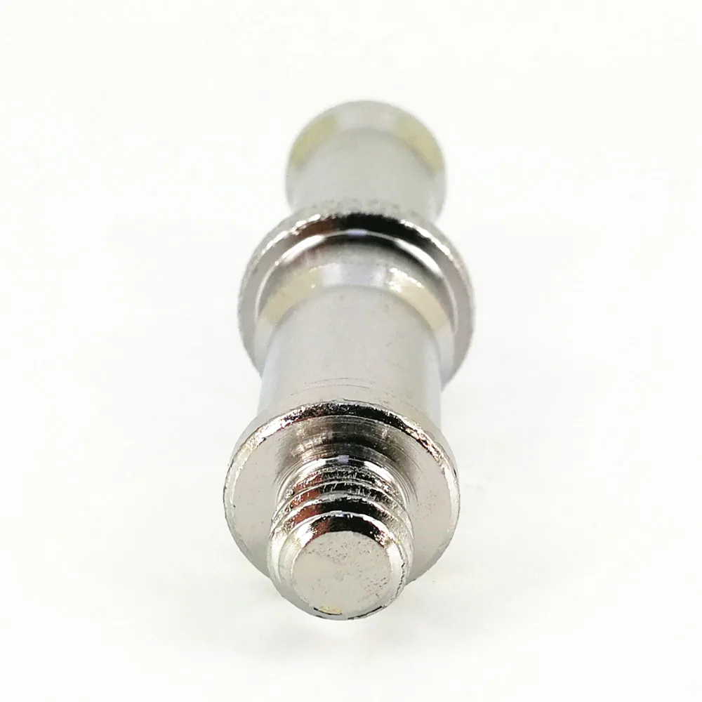 Металлический винт-адаптер для фотовспышки 1/4 3/8 дюйма