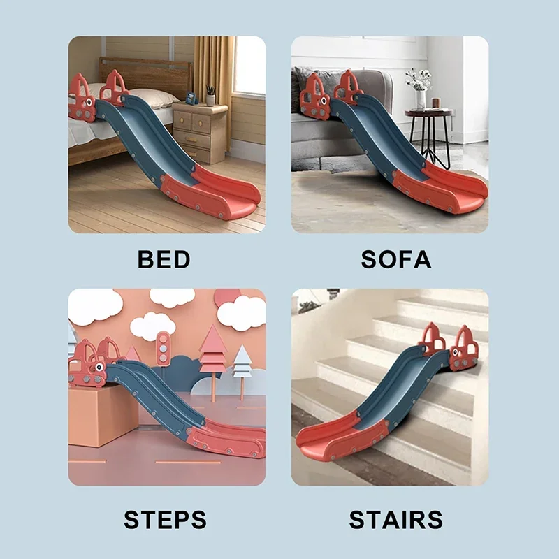 IMBABY-Toboggan pour enfants, toboggan pour la maison, toboggan pour chambre d'enfant, sécurité épaissie, planche marketpour enfants, aire de jeux intérieure, jouet pour bébé