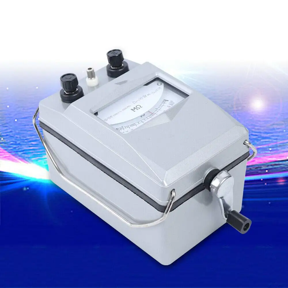 Testeur d'isolant numérique, Mégohmmètre, Megger, TOP!, 2500MΩ Dernier article disponible