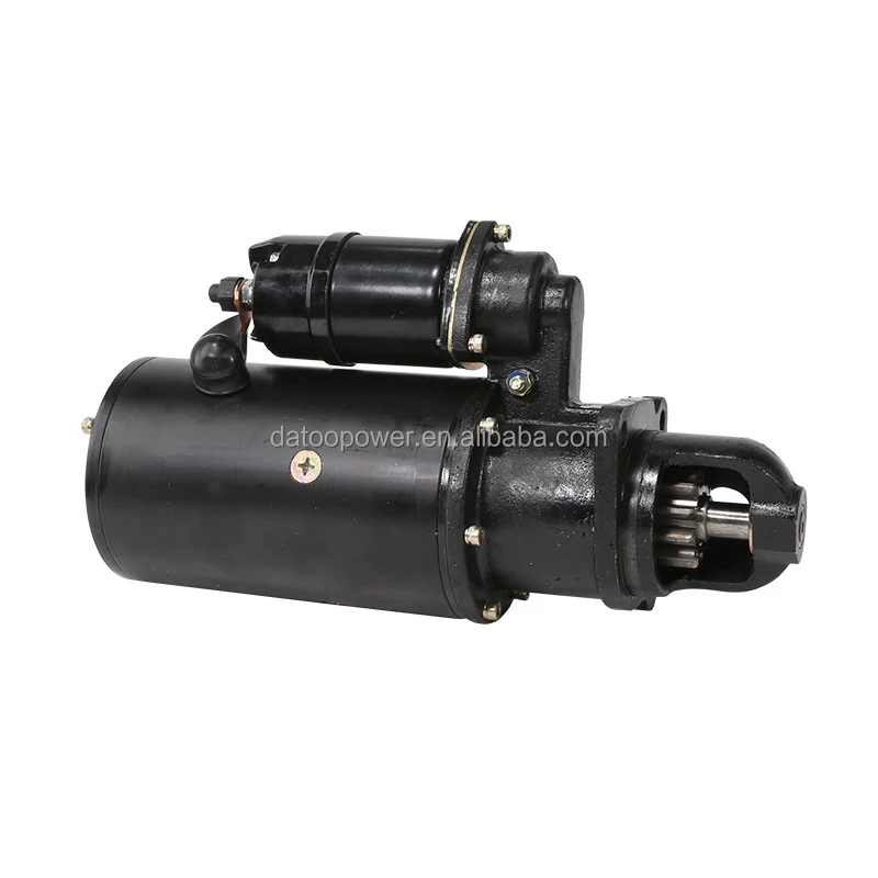 Shanghai Dongfeng Diesel Engine Spare Parts C6121 SC11CB220G2B1 CAT 3306 Starter Motor C11AB-4N3181+B