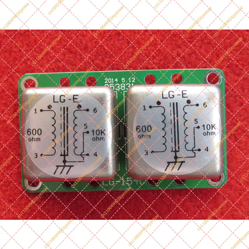 600Ω:10K Permalloy Audio Signal Boost Isolation Transformer, 4 Times Gain for Audio Microphone