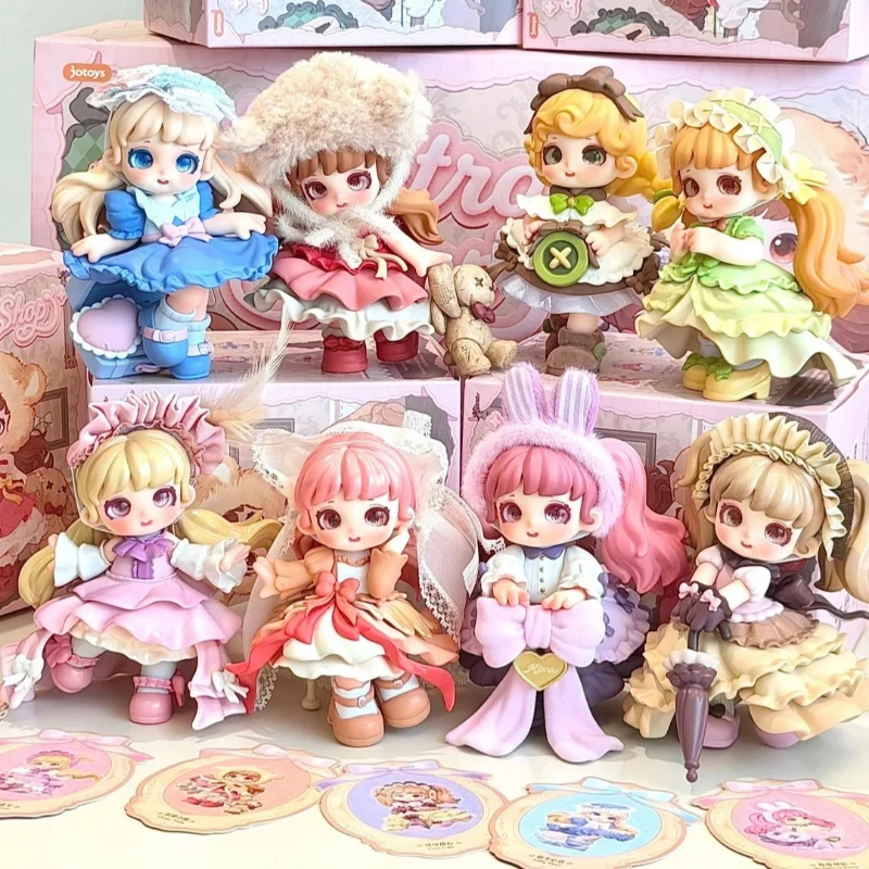 Blind Box Miana Retro Shop Series Toys Mystery Box Anime Figure Gift Holiday Gift Desktop Decoration Kawaii Toys