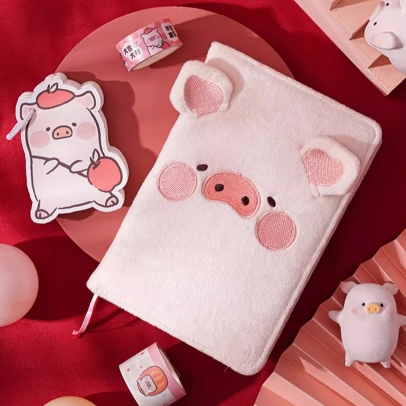 

Игрушки со свиньей Лулу, розовые мягкие книги с животными, наборы канцелярских принадлежностей, периферийные канцелярские товары, книги, мультяшные игрушки для мальчиков и девочек, подарок на день рождения