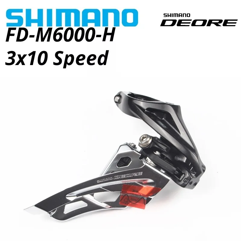 SHIMANO DEORE MTB FD M6000 3x10Speed SIDE SWING Front Derailleur Mountain Bike SHIMANO DEORE M6000 Series