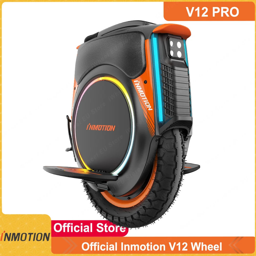 EU Stock Pre-saIe INMOTION V12 PRO 100V 1750Wh Multifunctional Touch Screen New Version Inmotion V12 PRO Electric Unicycle