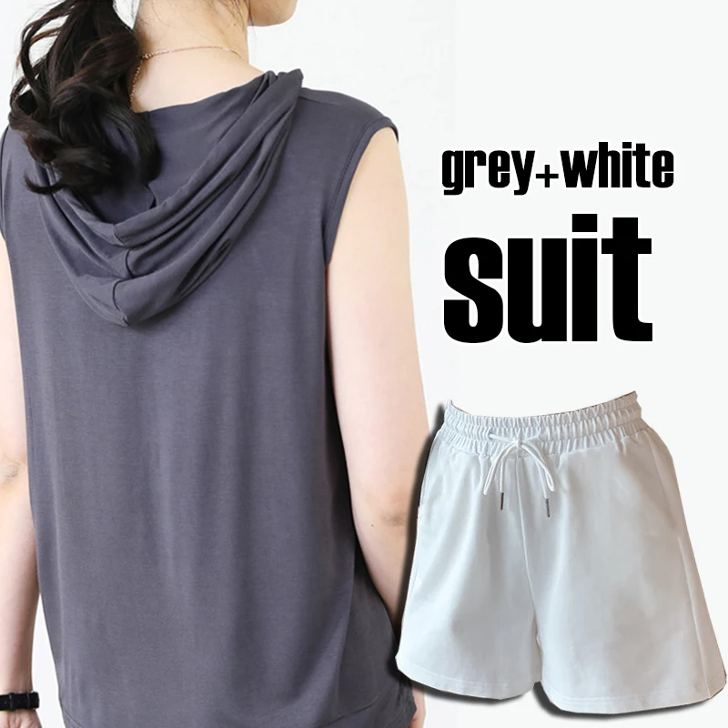 Solid Color 2023 Brand New Men's Tank Tops Vest Sleeveless Tees For Male Hooded Man Vests Tops Hip Hop Men Tank Top T shirt