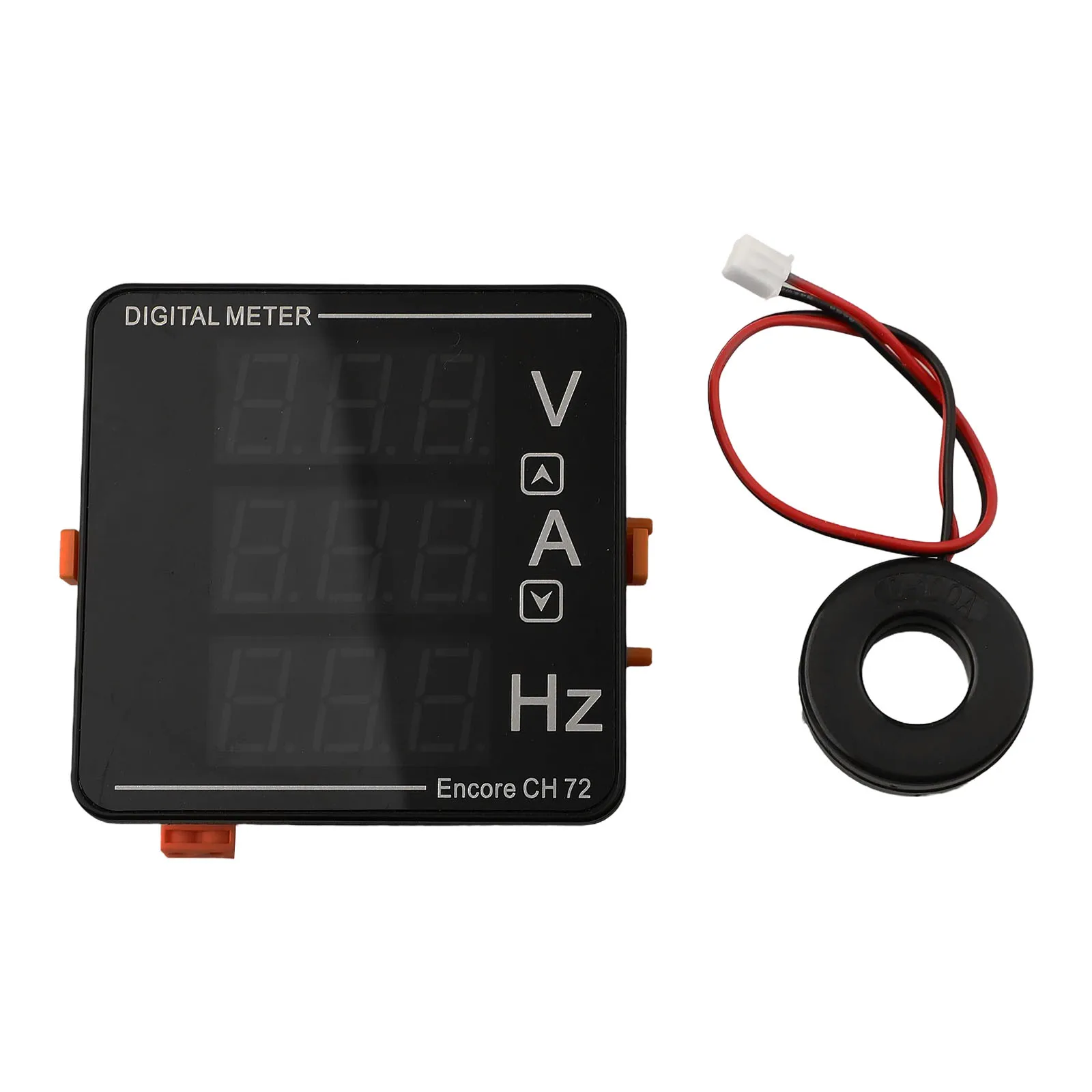 Sleek Digital Meter for Real time Monitoring of AC Voltage (50 500V) Current (0 120A) and Frequency (10 99 9Hz)