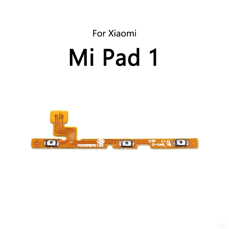 Power Button Switch Volume Mute Button On / Off Flex Cable For Xiaomi Mi Pad 2 4 Plus