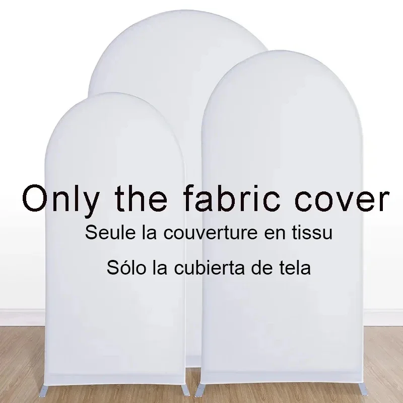 Wedding Arch cover Solid color spandex Elastic Screen cover Banquet decoration section fabric U-shaped shelf cloth cover