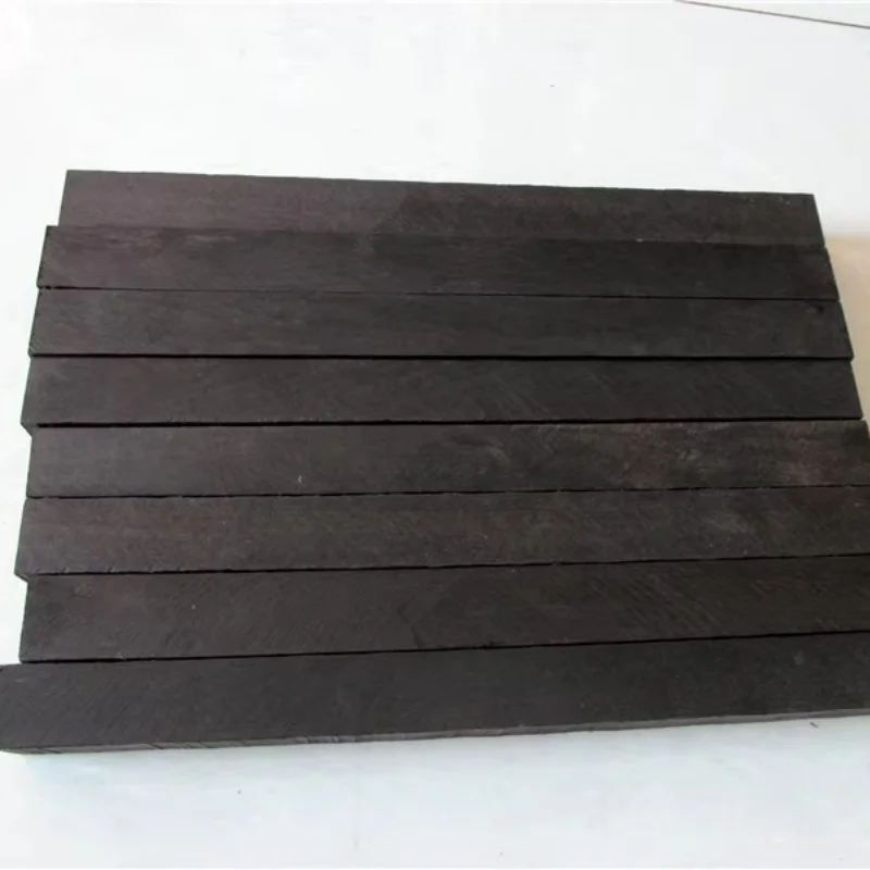 40x4cm T4cm DIY High-end Wood Natural Ebony Knife Handle Wood Furniture Wooden Stick