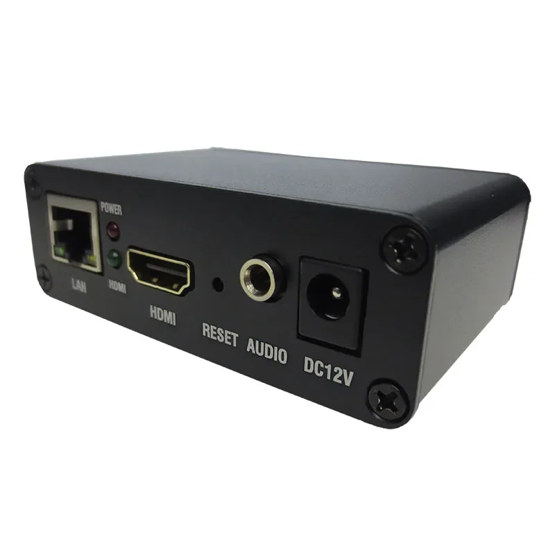 Vidéo HD Compatible HDMI vers IP UDP RTMP SRT HTTP HLS RTSP, encodeur vidéo H.265 h265 pour le Streaming en direct