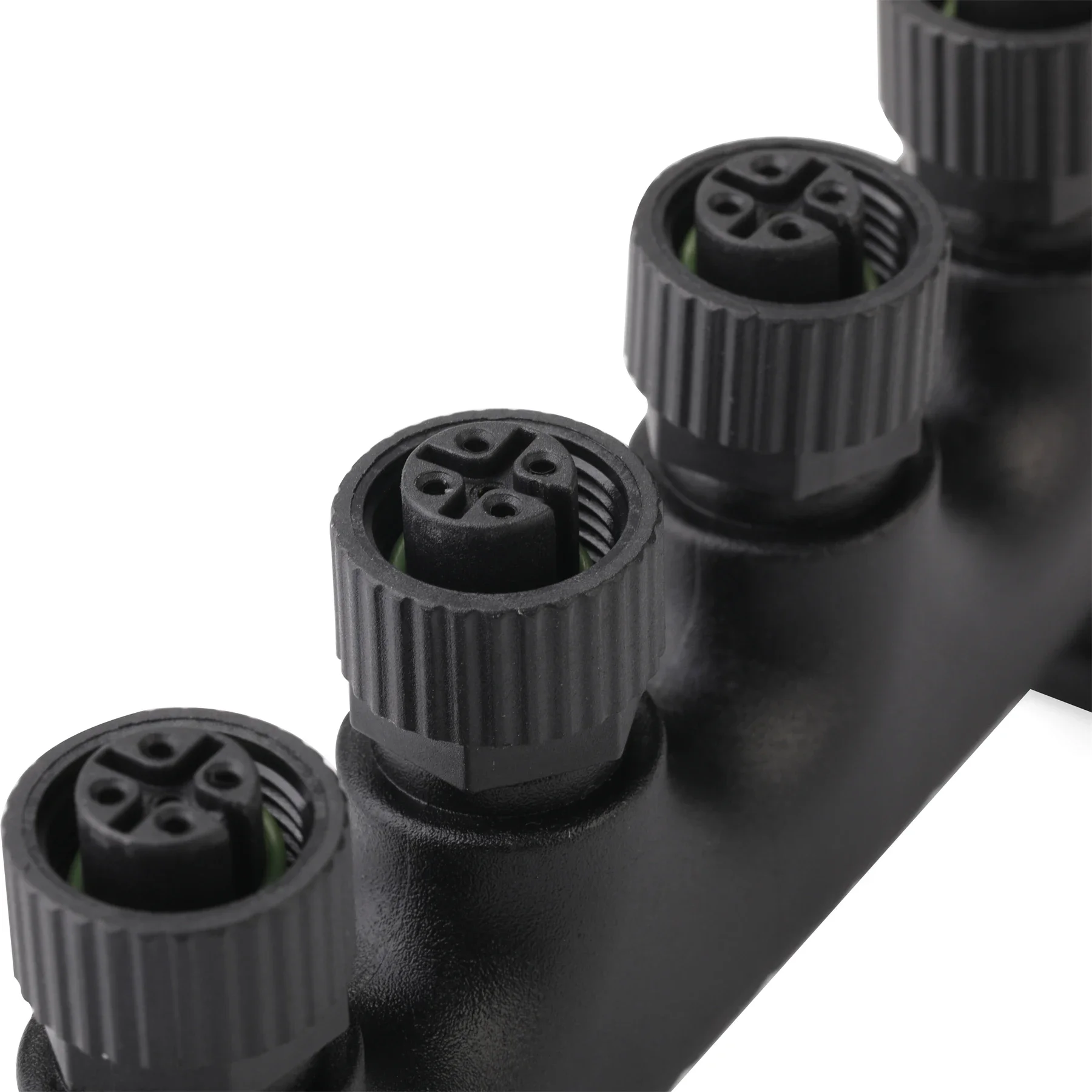 Para conector T de 4 puertos NMEA 2000, para conector en T de 4 puertos NMEA 2000 N2K M12 de 5 pines IP67 resistente al agua para redes Lowrance