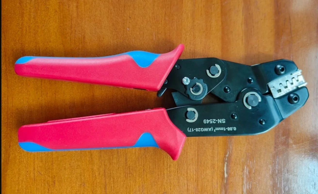 For SN‑2549 Crimping Pliers, Small Terminal Crimper For PH2.0 XH2.54 VH3.96 Female Male Terminal, Manual Wire Crimp Hand Tool