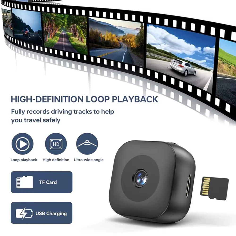 2025 New 4K Mini Wifi Security Camera HD Home Security Wireless Camera Motion Detection Outdoor Night Vision Monitoring Camera