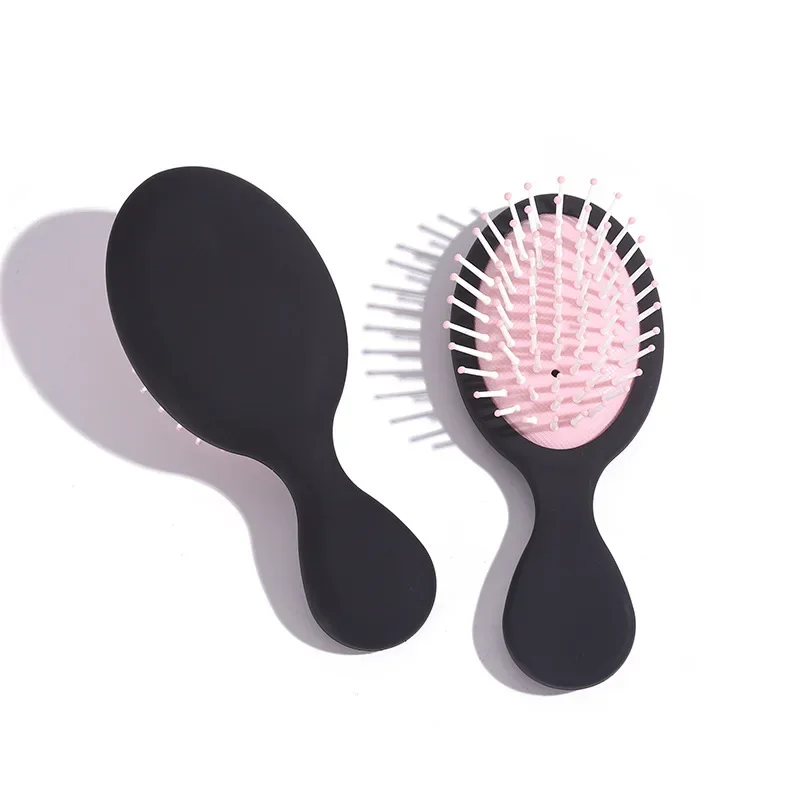 Black Pink Small Air Cushion Comb Oval Cat Ear Antler Pattern Smooth Hair Styling Combs Student Hairdressing Massage Airbag Comb