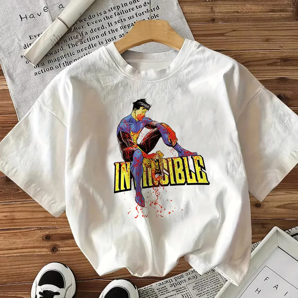 Invincible top tees female jojifuku meme clearance sales manga summer t shirt cute anime funny