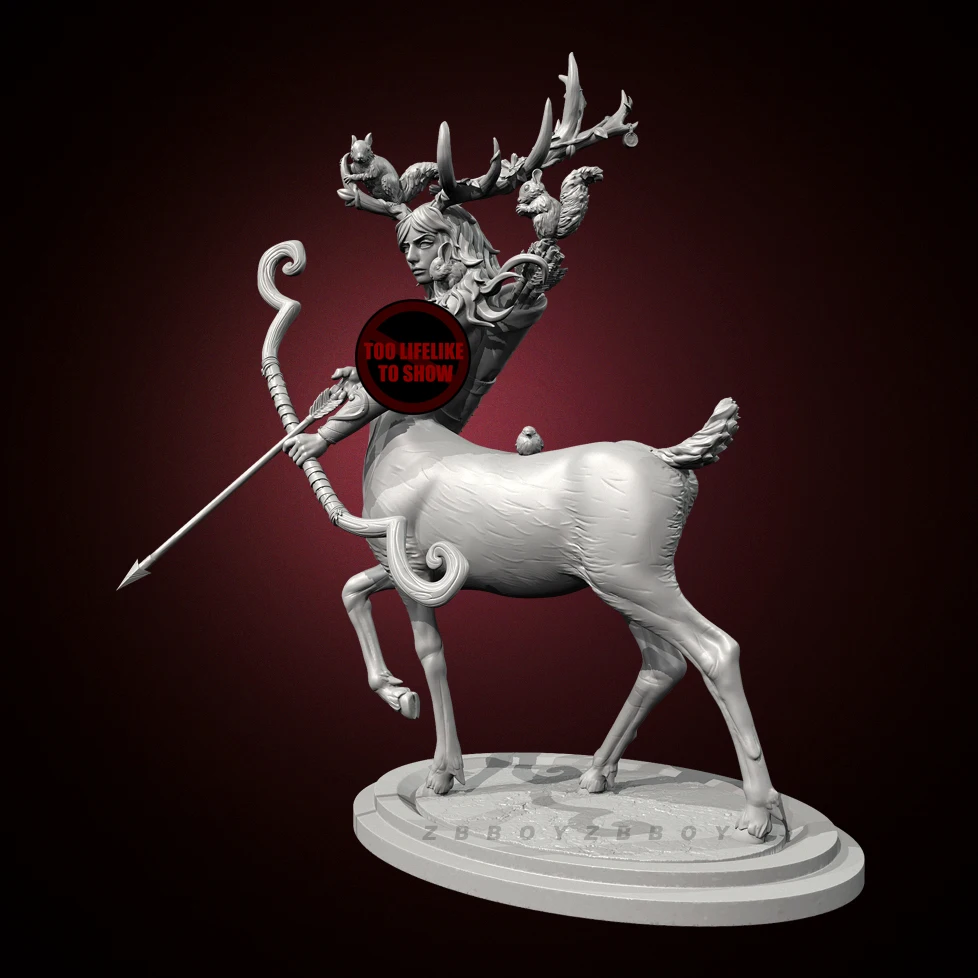 

The height of man 38mm 50mm 75mm Resin model kit colorless self-assembly（3D Printing ）TD-7526 /3D