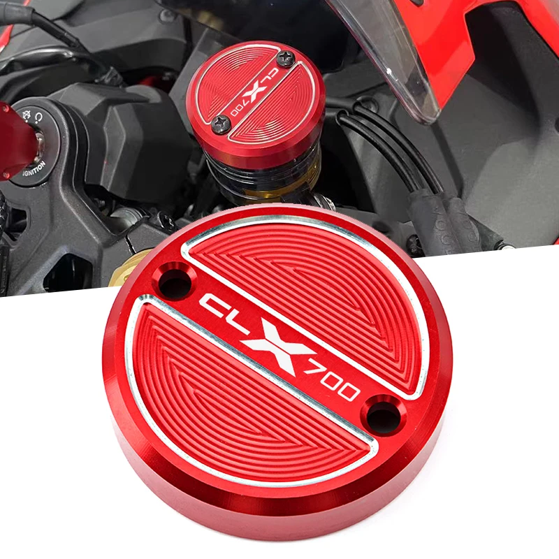 For CFMOTO CLX 700 700CL-X 700CLX clx700 CL-X Accessorie Motorcycle CNC Front Brake Fluid Reservoir Cover