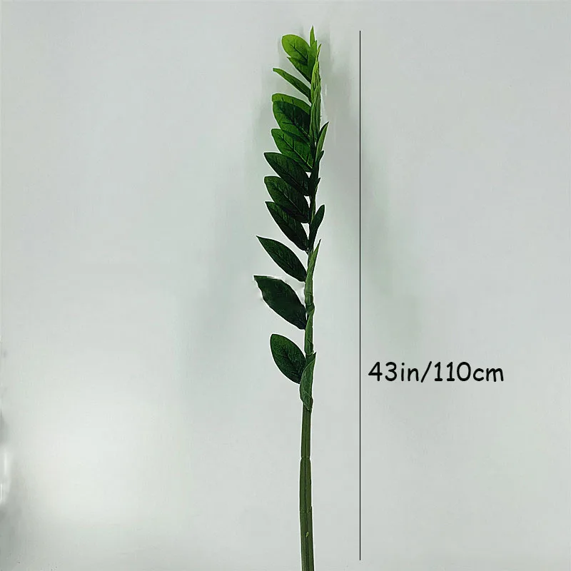 51in Fake Plant Large Artificial Ficus Plants Branches Plastic Fake Leafs Green Banyan Tree For Home Bedroom Garden Shop Decor
