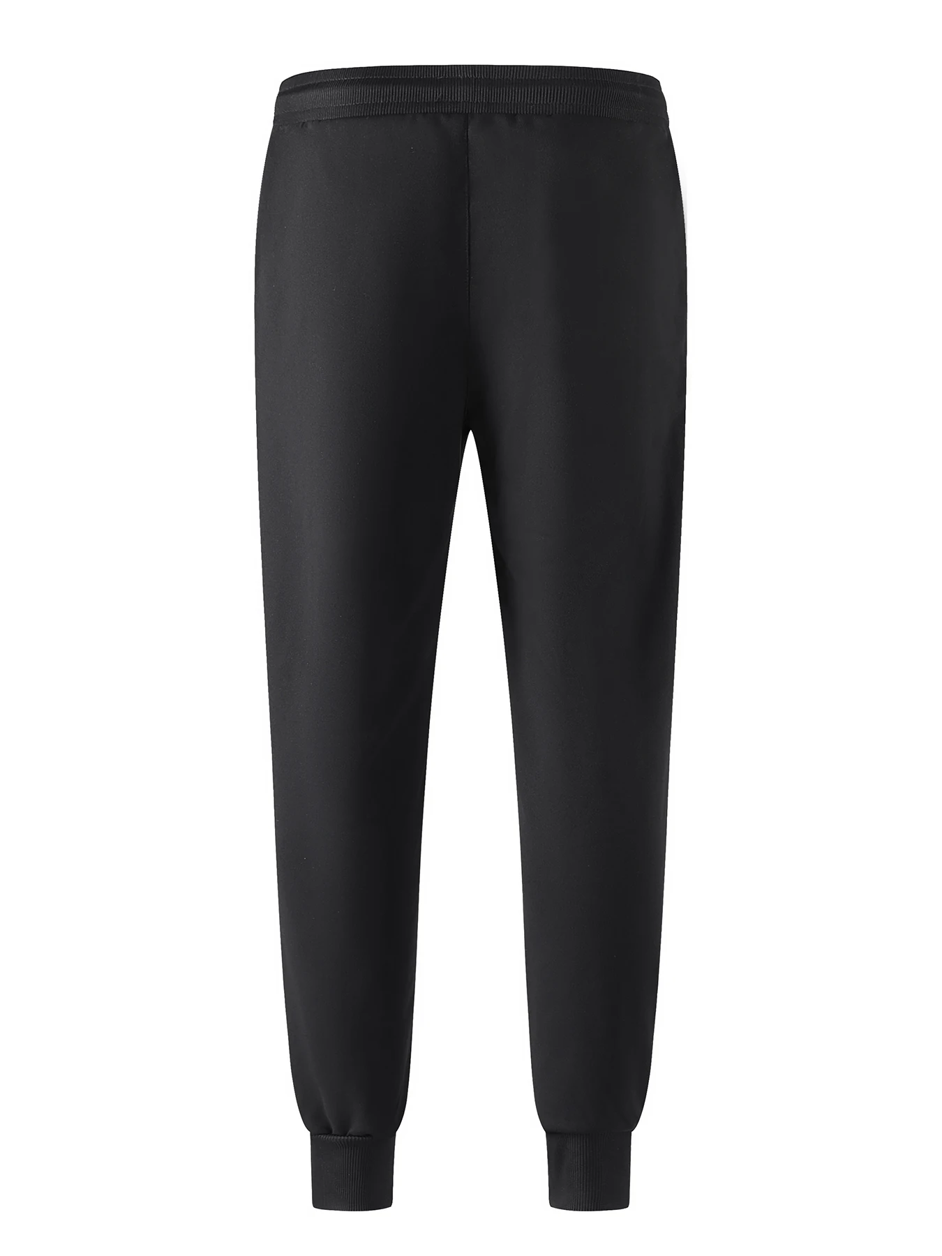 Calças casuais, calças com cordão para homens e mulheres, respiráveis, com bolsos e design simples, calças casuais, cor sólida simples, soltas e confortáveis