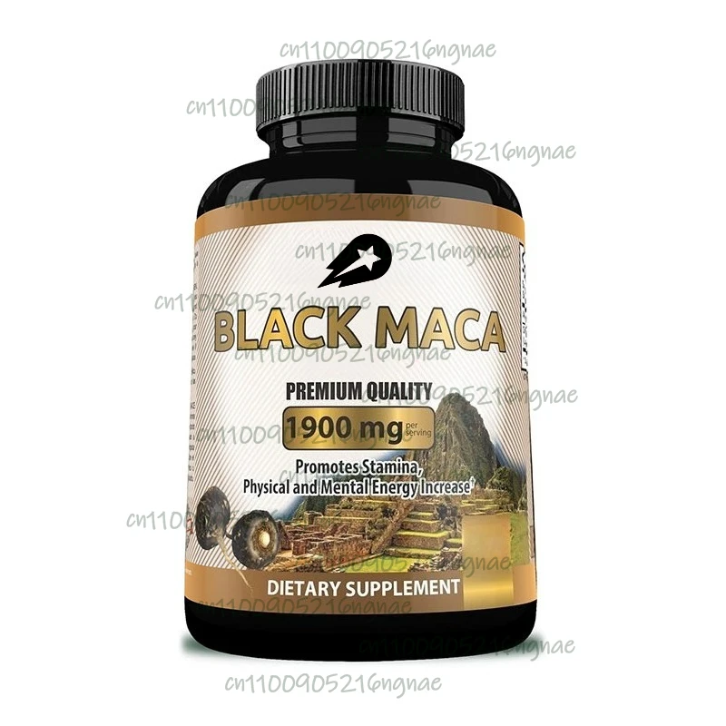 

Black Maca Root - Enhances Male Energy, Vitality and Stamina, Balances Hormones, Improves Memory & Mental Clarity