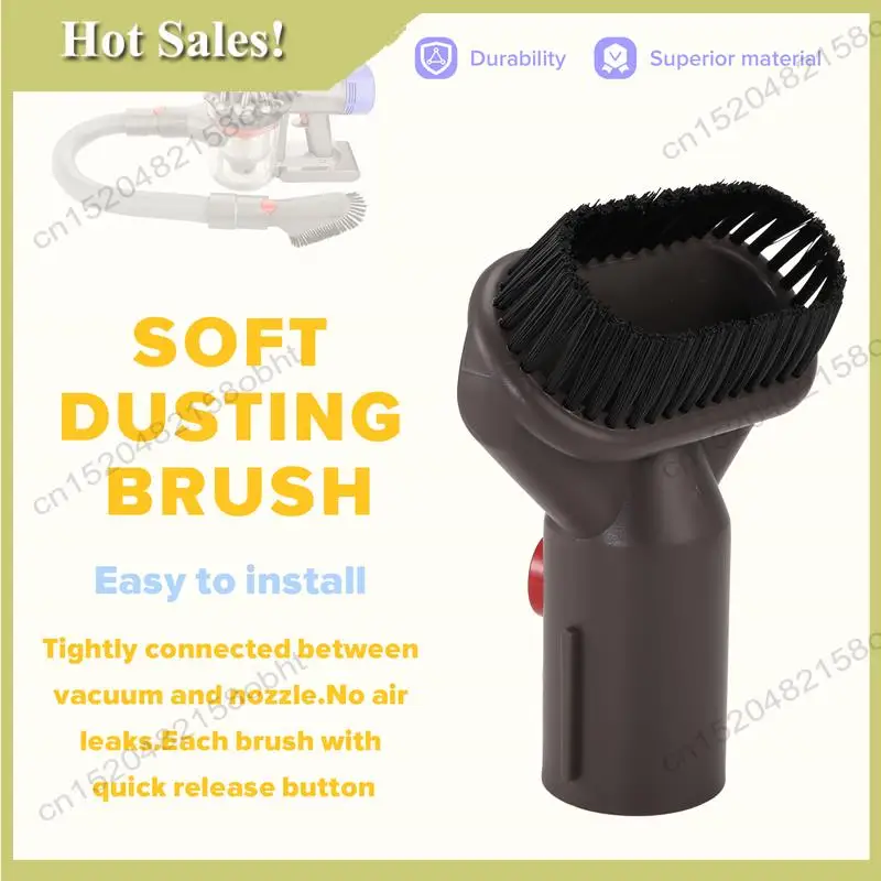 

-PQWN Brush Attachment Kit For Dyson V8 V7 V10 V11,Vacuum Cleaner Accessories Including Stubborn Dirt Brush,Soft Dusting Brush