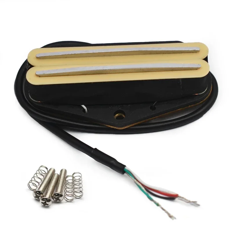 

Alnico 5 Tele Pickup Double Rail Humbucker Bridge Pickup Fit Fender Tele Guitar Part