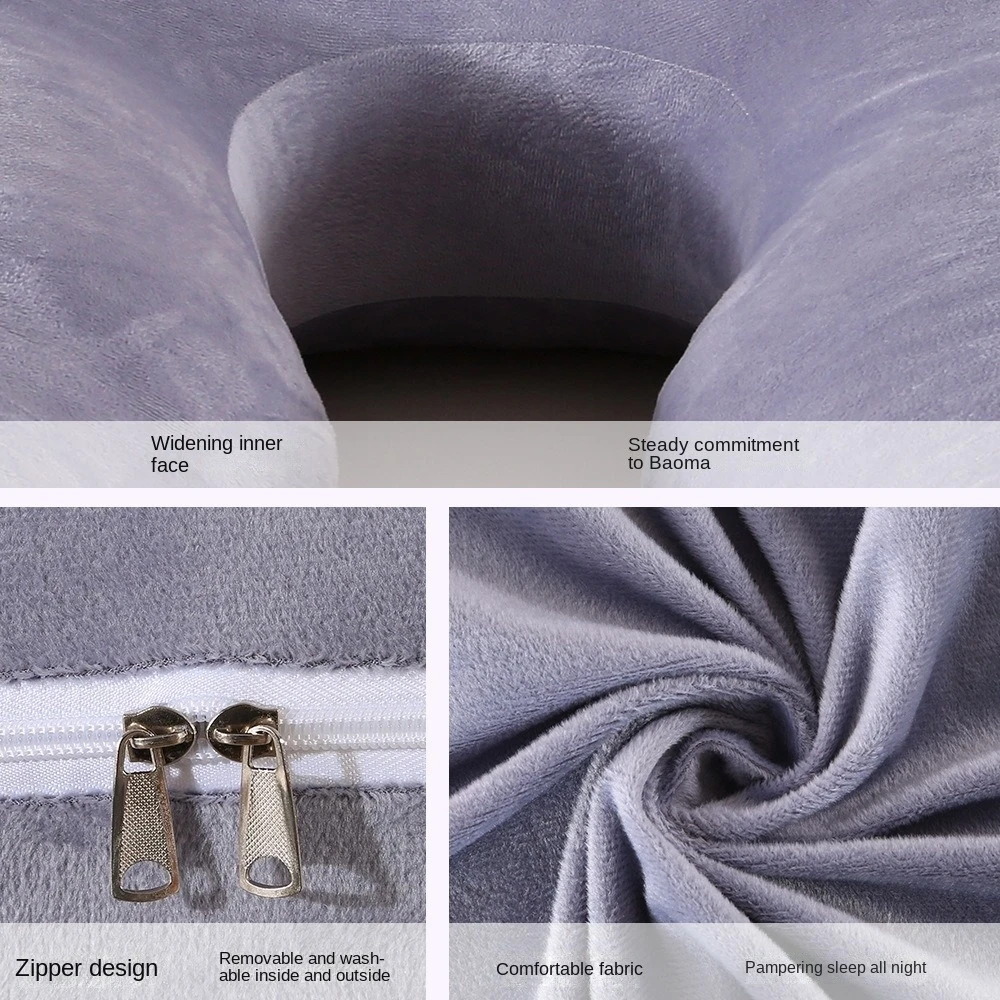 Pregnancy Pillows U Shaped Pregnancy Support for Belly for Pregnant Full Body Pillow for Sleeping with Zipper Removable Cover