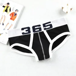 Sexy Men Briefs U Convex Pouch Panties Cotton Breathable Short Underwear Hombre Low Waist Underpants Slip Gays Imitates Lingerie