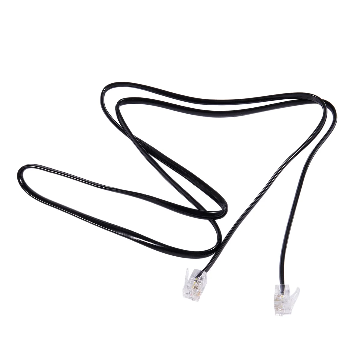 New RJ11 6P4C Telephone Cable Cord ADSL Modem 1 Meters