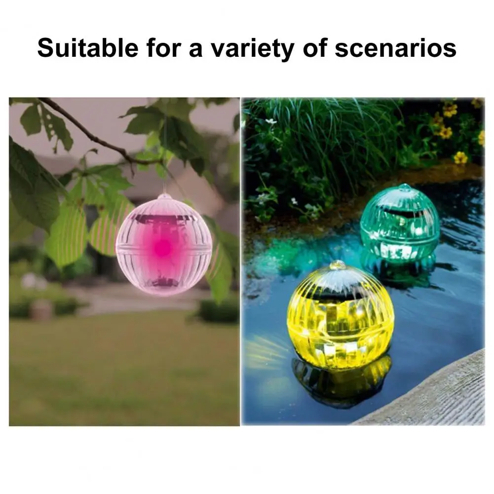 Solar Garden Lamp with Light Sensor Waterproof Automatic Charging Energy-saving Solar Powered LED Lamp Decoration