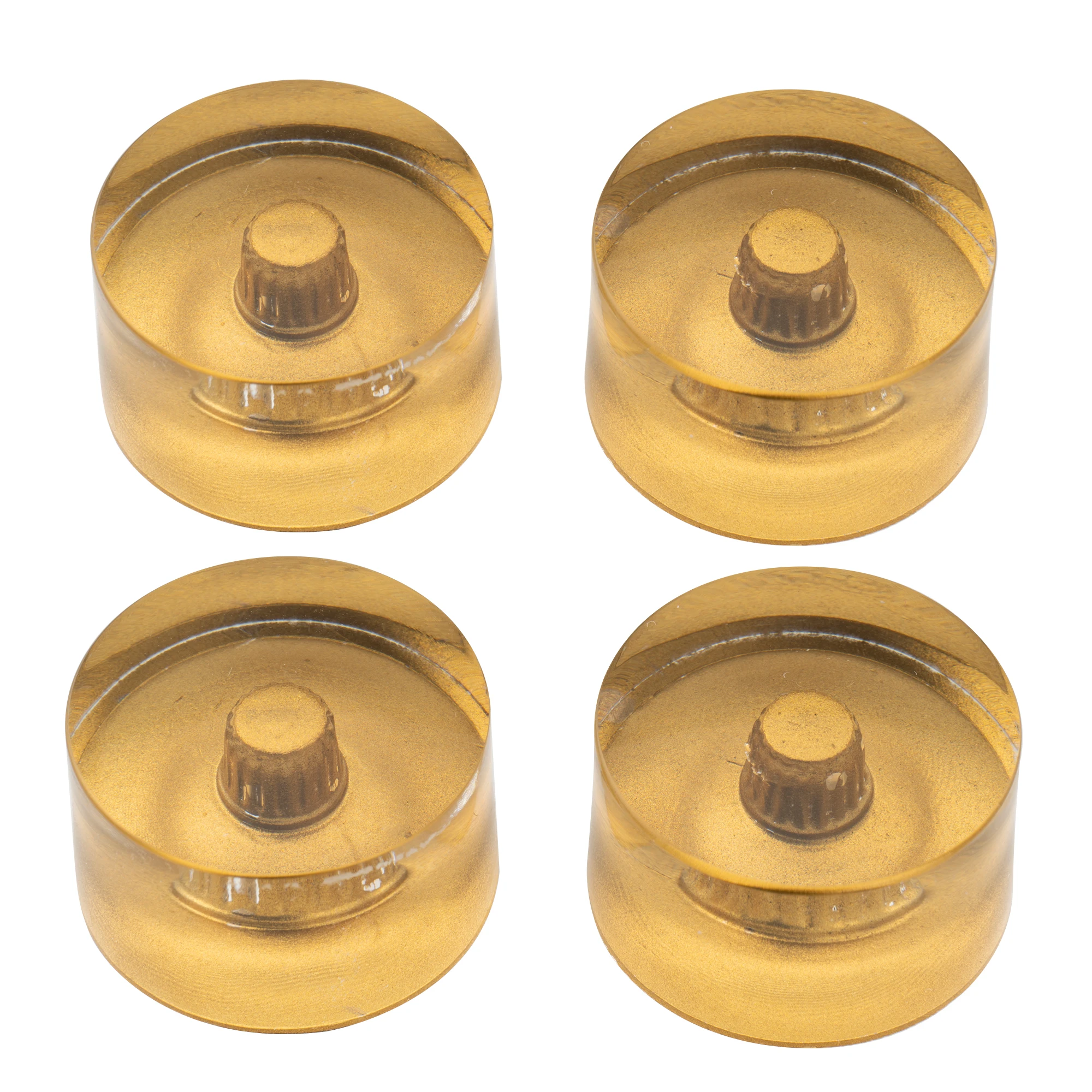 Botões de Controle de Volume e Tonalidade Musiclily Pro Coarse 18-Spline para Guitarra Gretsch Streamliner Importada (Conjunto de 4)